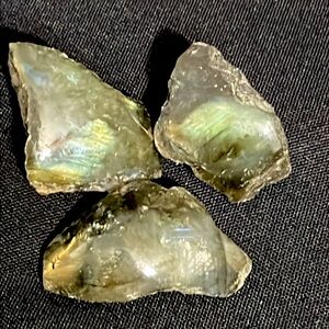 Labradorite with Blue and Gold Hues